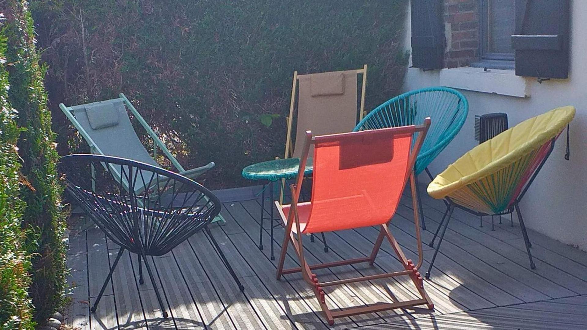 Апартаменти Sun House - Terrasse Parking Prive Gratuit Труа Екстер'єр фото